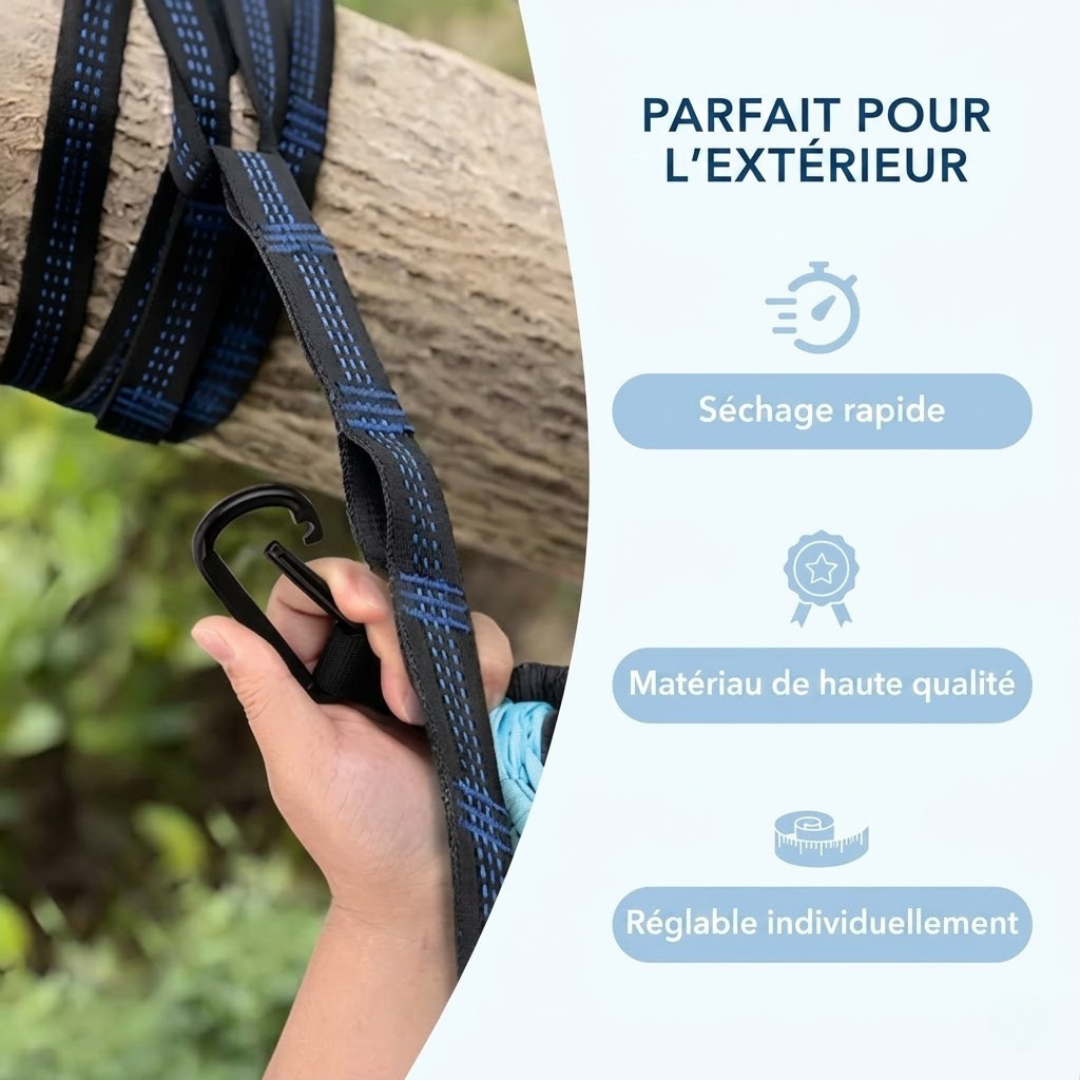 Kit Jardin – Suspension balançoire extérieur
