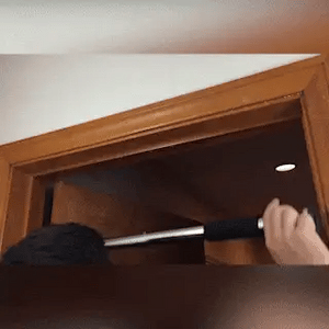 Fixation porte balançoire (sans perçage)