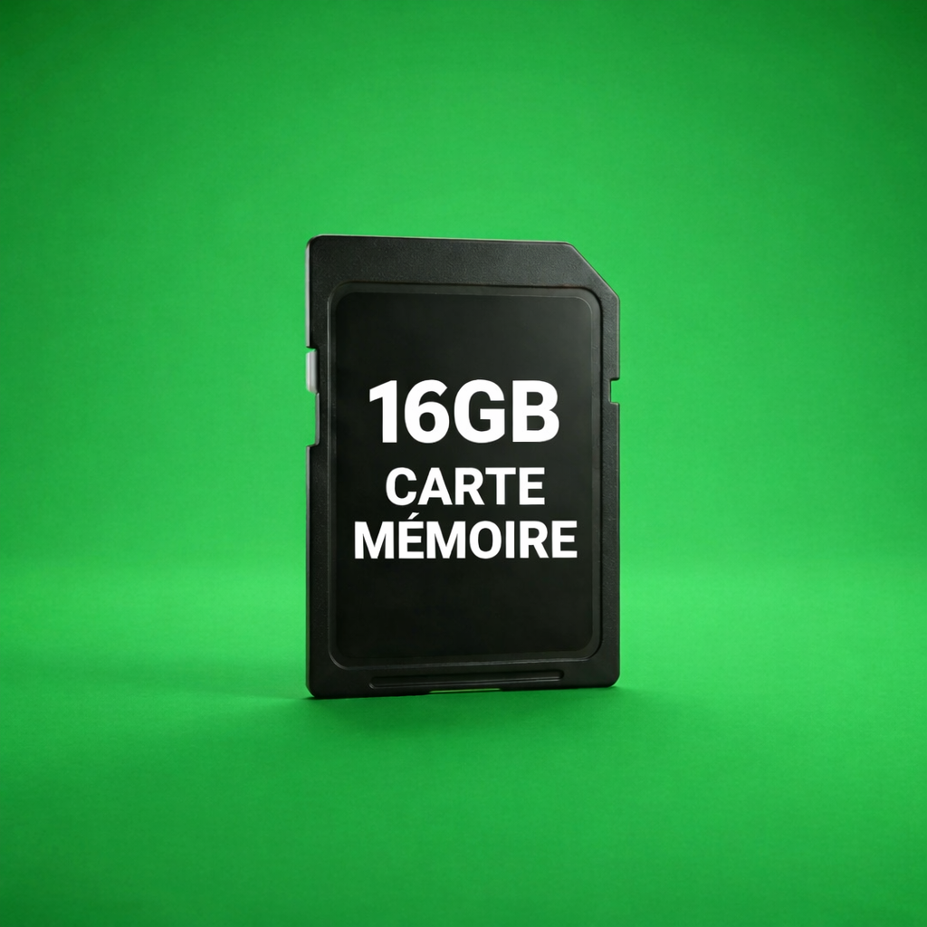 Carte Mémoire 16GB – Indispensable pour transférer vos photos